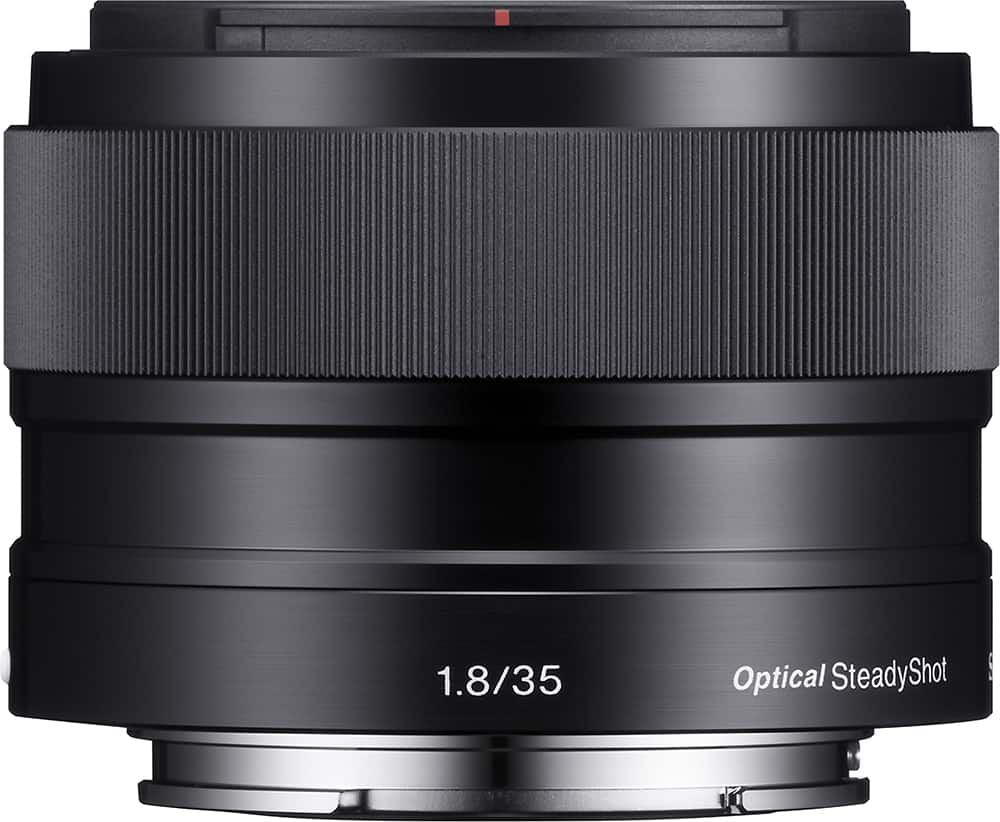 Alt View 11. Sony - 35mm f/1.8 Prime Lens for Most NEX E-Mount Cameras - Black.