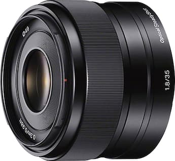 Sony 35mm f/1.8 Prime Lens for Most NEX E Mount Cameras Black Sony 35mm f/1.8 Prime Lens for Most NEX E Mount Cameras Black