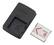 Front. Sony - Battery Charger and Battery Kit - Black.