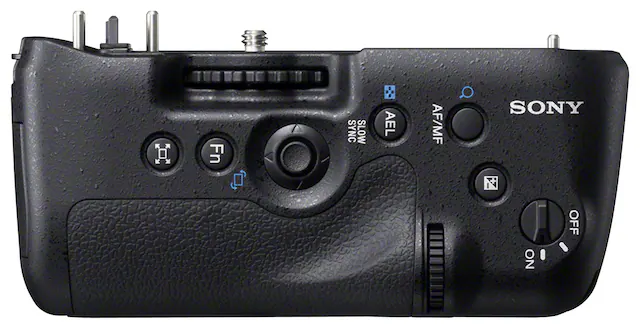Front. Sony - Sony VG99AM Vertical Grip for Alpha SL - Black.