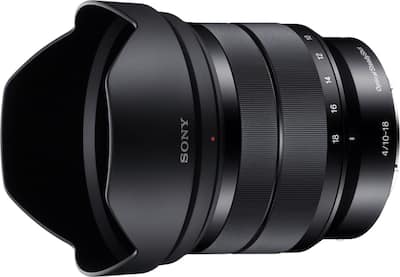 Sony 10 18mm f/4 Wide Angle Zoom Lens for Most NEX E Mount Cameras Sony 10 18mm f/4 Wide Angle Zoom Lens for Most NEX E Mount Cameras