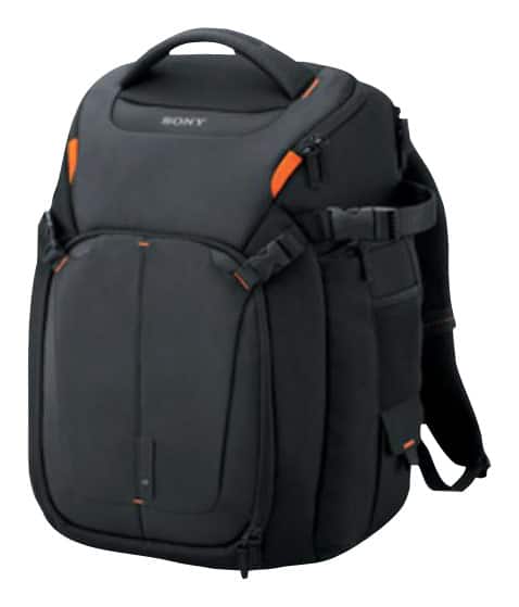 Angle. Sony - Camera Backpack - Black.