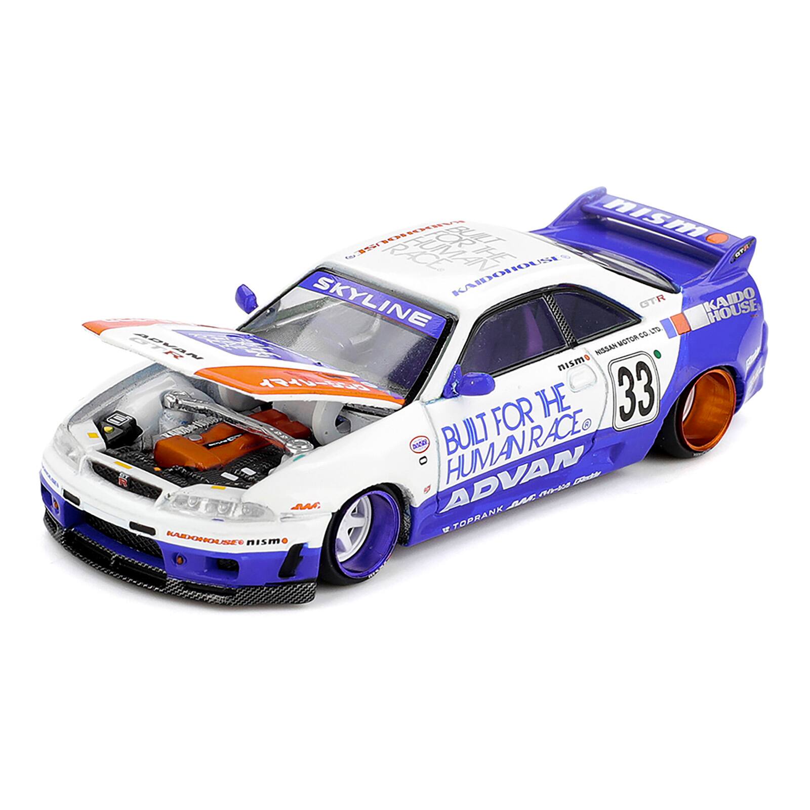 NISMO SKYLINE GTR T4 K/ KAI DOHOLSE MOTOR P NSSN 33 FOR THE RACE BUILT ADVAN