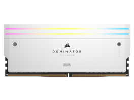 CORSAIR - Dominator Titanium 48GB (2 x 24GB) DDR5 7000 (PC5 56000) Desktop Memory Model CMP48GX5M2B7000C36W - White