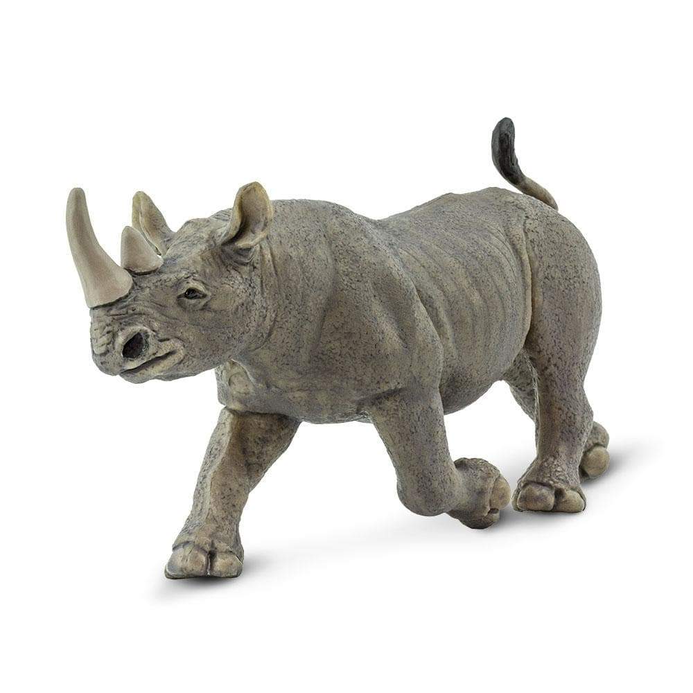 Alt View 3. Safari Ltd. - Black Rhino Toy Figurine.
