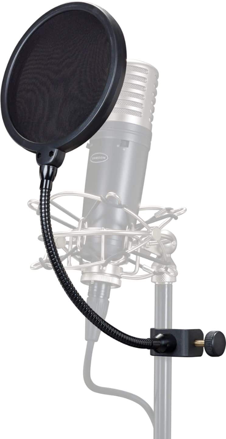 Alt View 11. Samson - PS04 Microphone Pop Filter - Black.