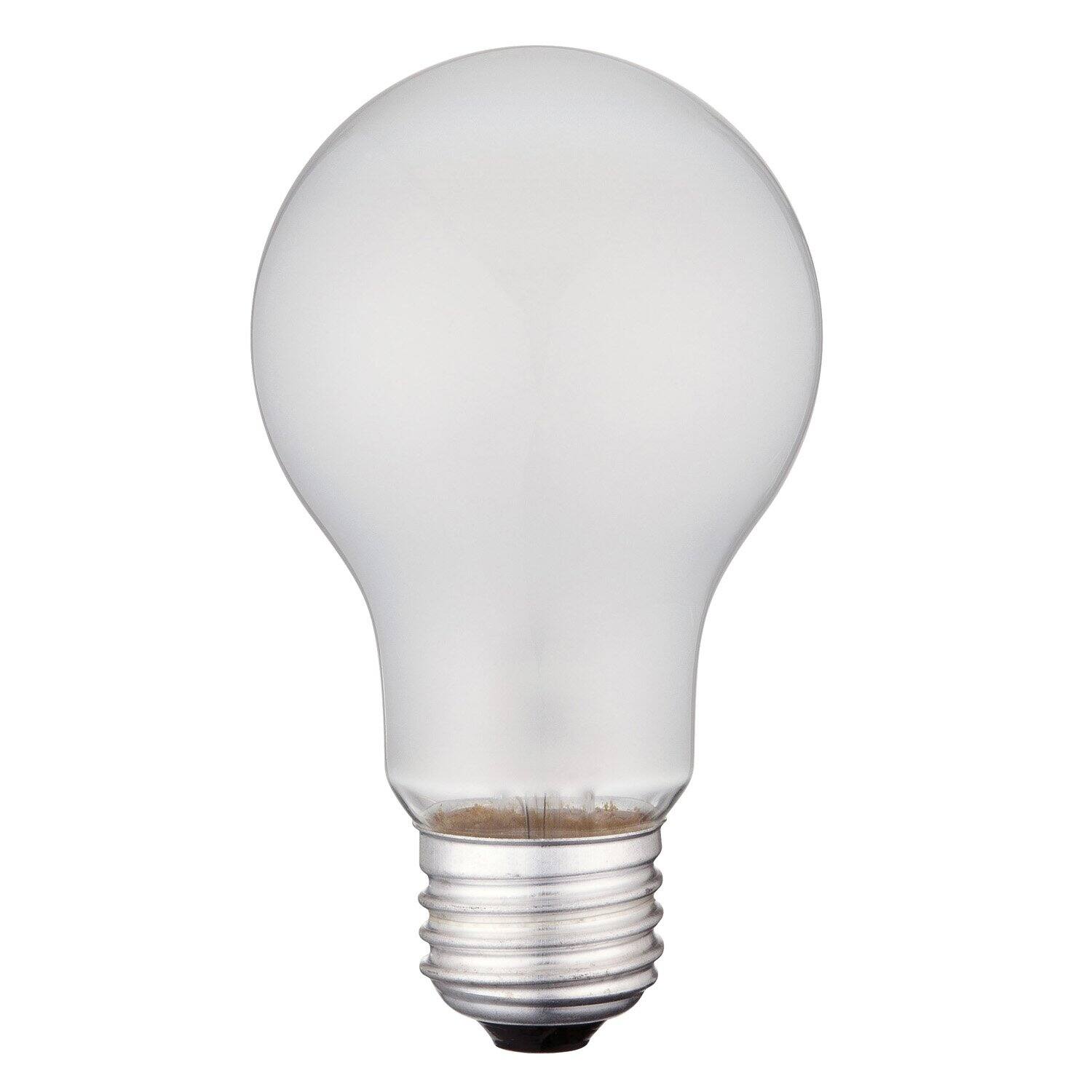 Front. Amber Sporting Goods - Westinghouse 0395500 25 Watt A19 Soft White Incandescent Dimmable 2 Count.