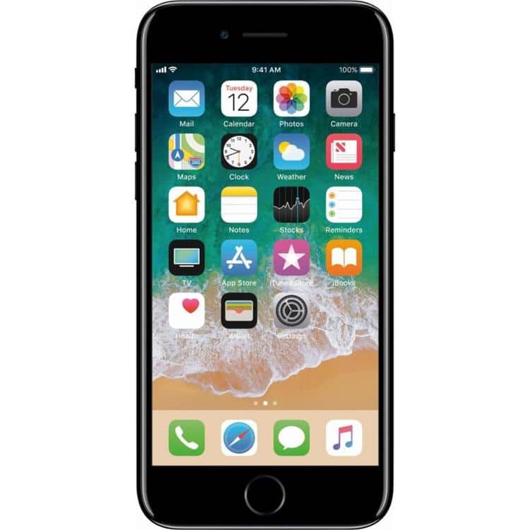 Apple iPhone 7 A1660 (Fully Unlocked) 32GB Jet Black - Best Buy