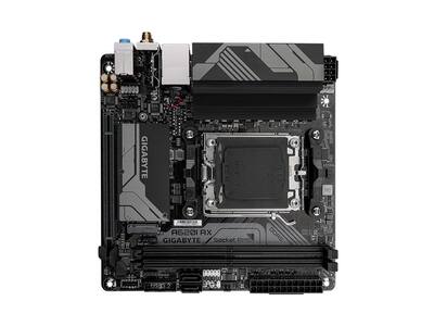 GIGABYTE A620I AX AM5 Mini ITX Motherboard, DDR5, PCIe 4.0, Wi Fi GIGABYTE A620I AX AM5 Mini ITX Motherboard, DDR5, PCIe 4.0, Wi Fi