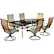 Front. Hanover - Monaco 7-Piece Patio Dining Set - Tan/Bronze.