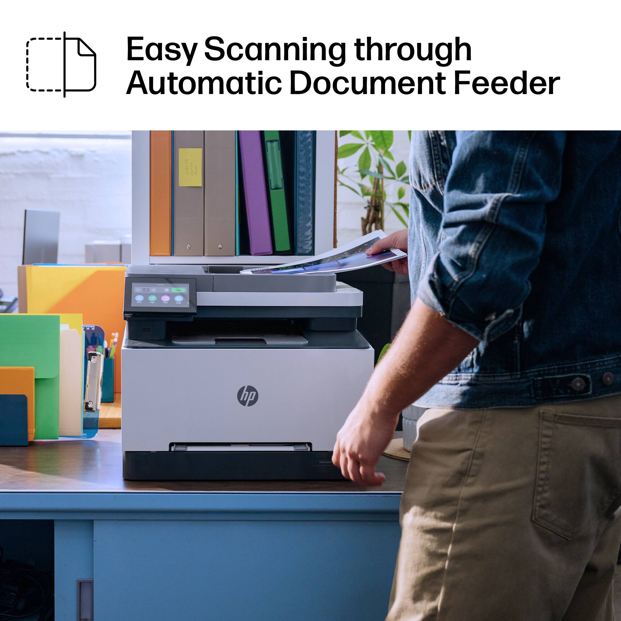 Easy Scanning through Automatic Document Feeder