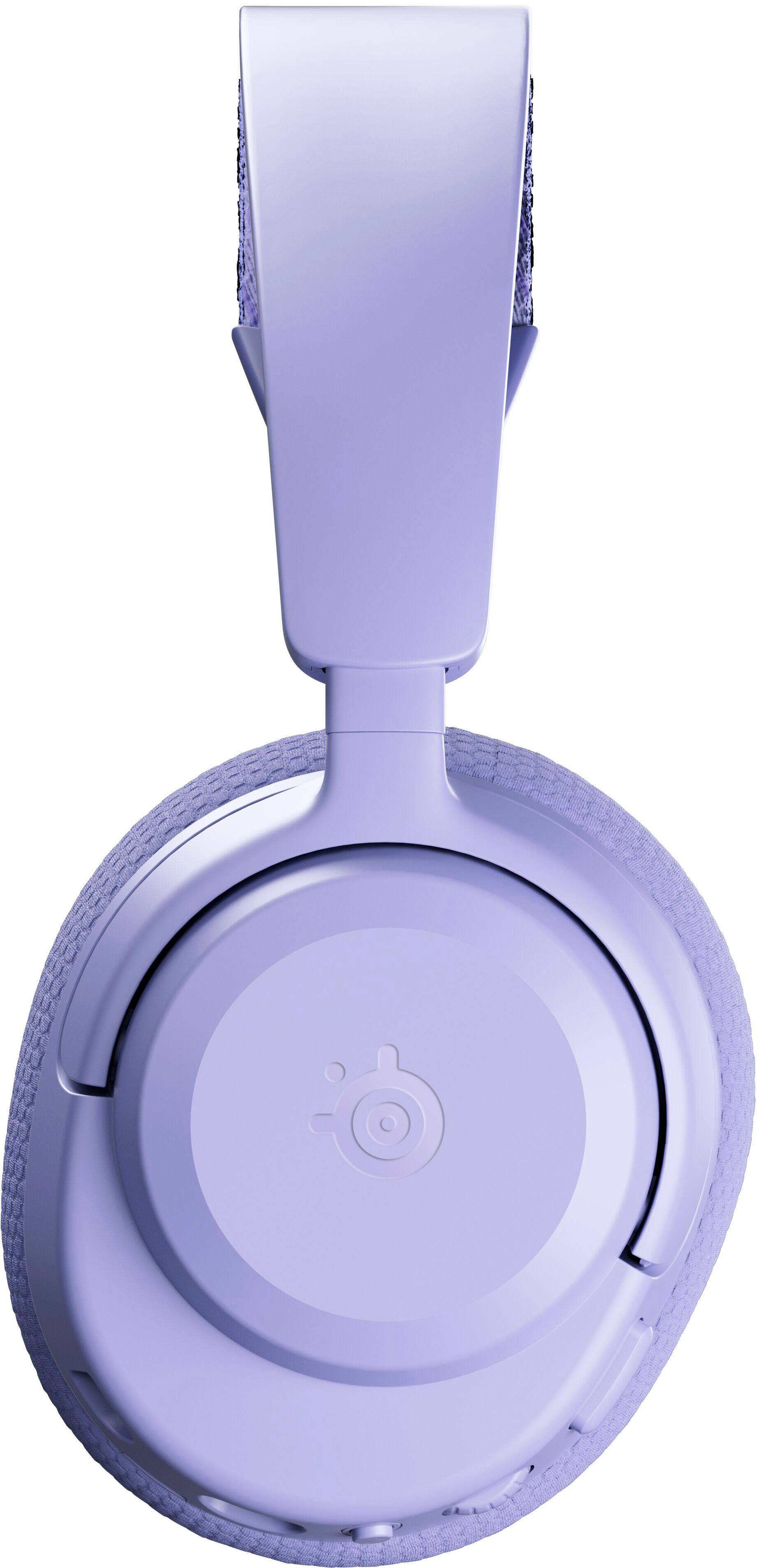 Alt View 7. SteelSeries - Arctis Nova 3P Wireless Gaming Headset for PlayStation, PC, Mobile, Handhelds, and Switch - lavender.
