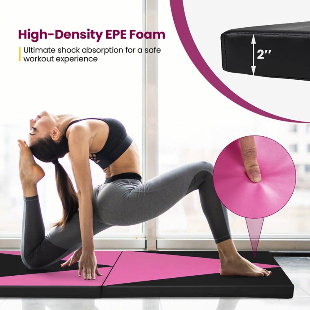 High-Density EPE Foam  
Ultimate shock absorption for a safe workout experience  
2"