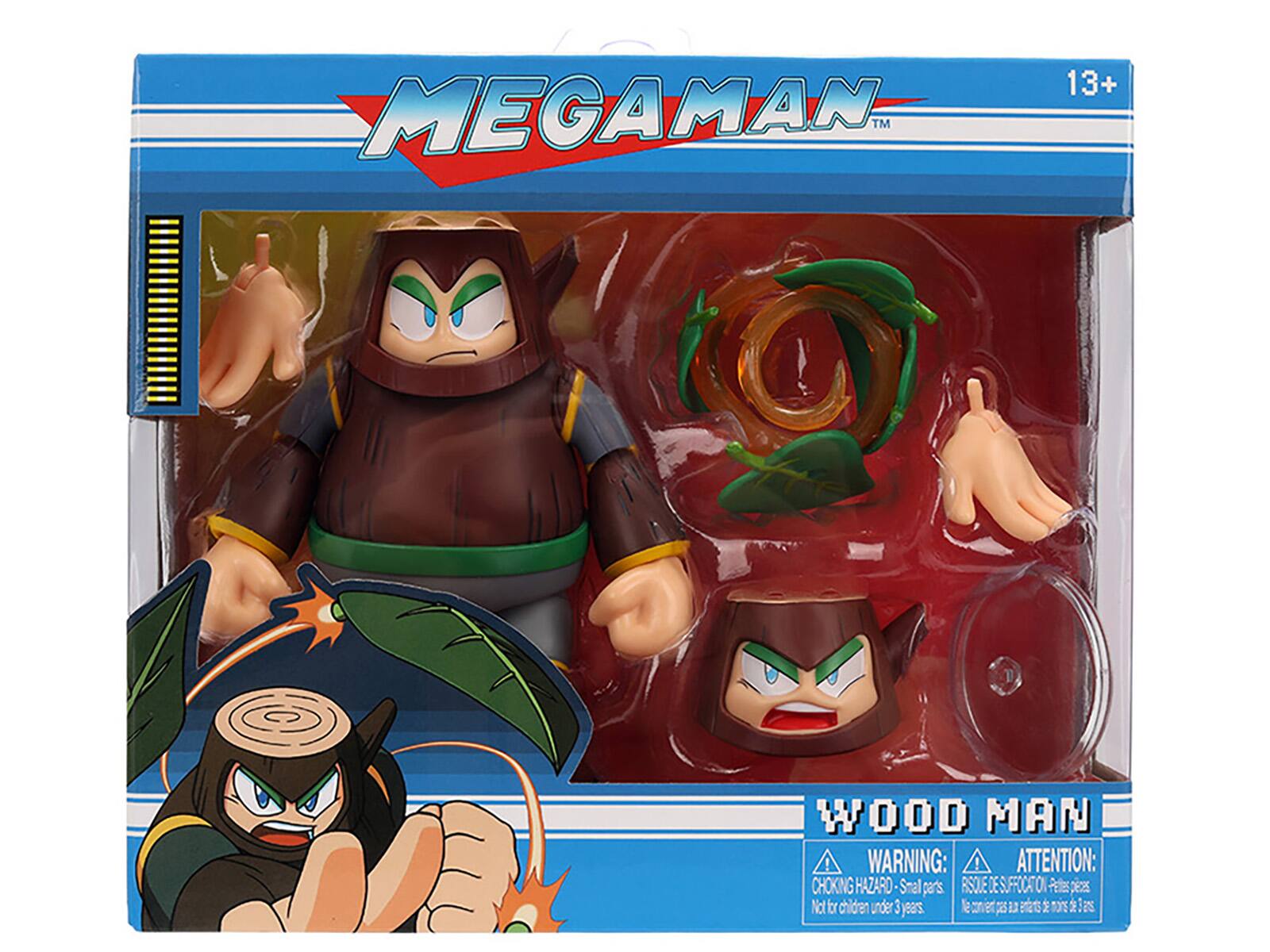 MEGAMAN™ 13+ WOOD MAN

WARNING: ATTENTION: CHOKING HAZARD - Small parts. Not for children under 3 years.
