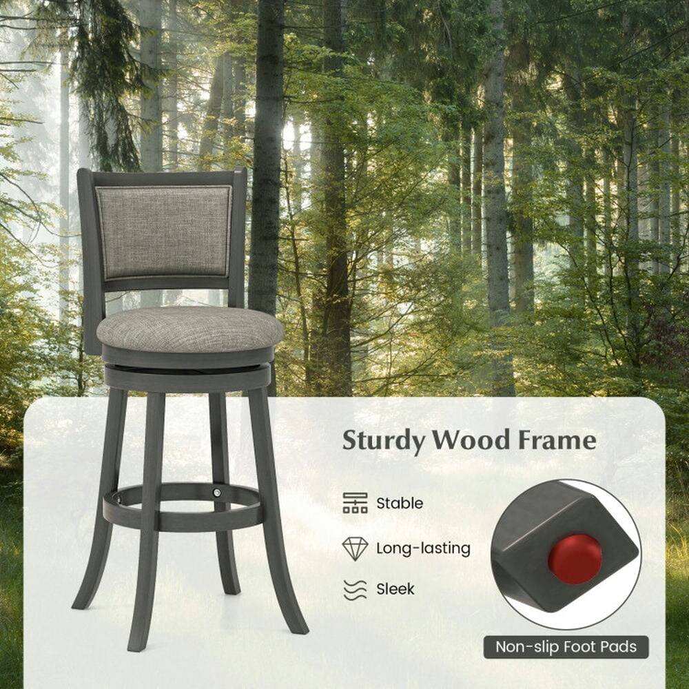 Sturdy Wood Frame  
Stable  
Long-lasting  
Sleek  
Non-slip Foot Pads
