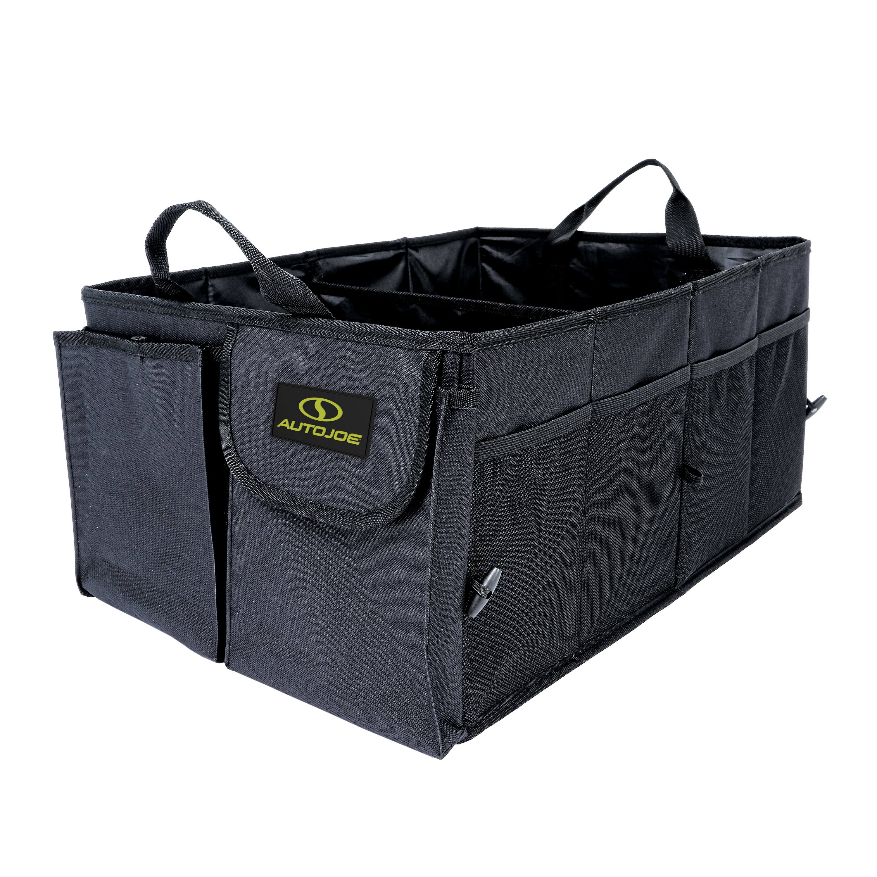 Angle. Sun Joe - Collapsible Auto Storage Organizer - Black.