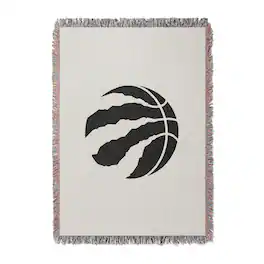 Chad & Jake - Toronto Raptors Woven Blanket - White