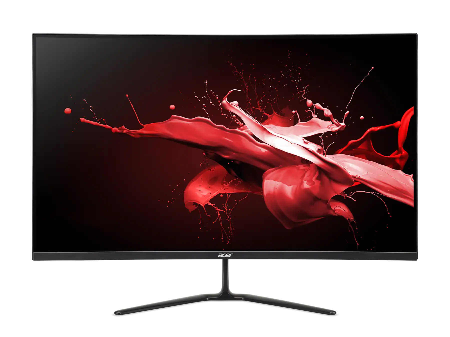 Front. Acer - Nitro ED320Q X2 31.5" LCD Gaming Monitor 240Hz 1920x1080 Full HD - Black.