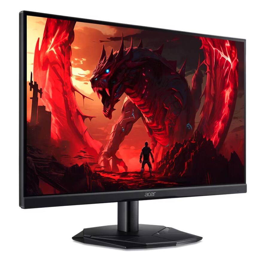 Angle. Acer - 24.5" KG251Q Gaming Monitor FHD 1920x1080 200Hz 250Nit 2ms VESA 100x100.