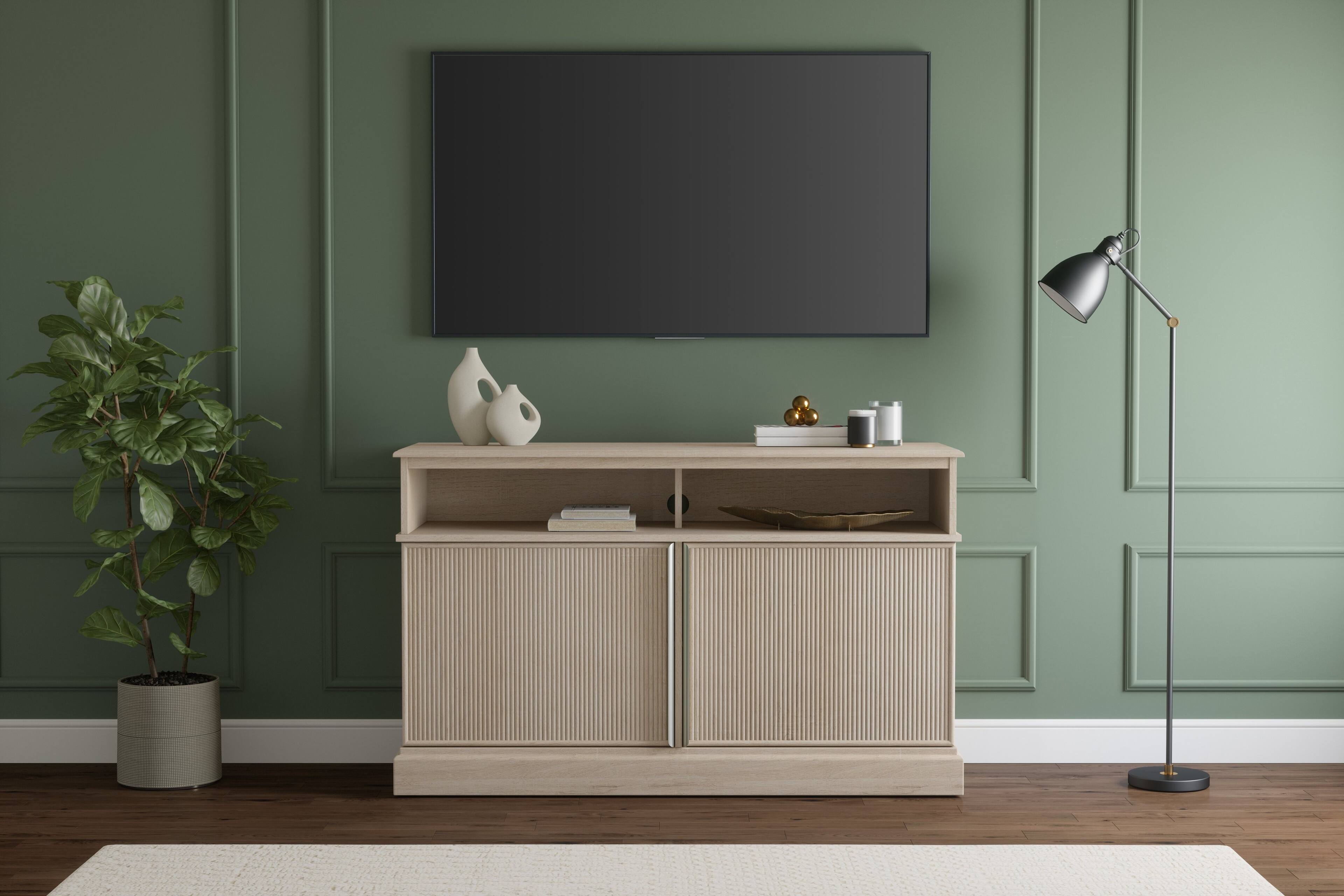 Alt View 1. Whalen Furniture - Olympiana 48" TV Console - Champagne.