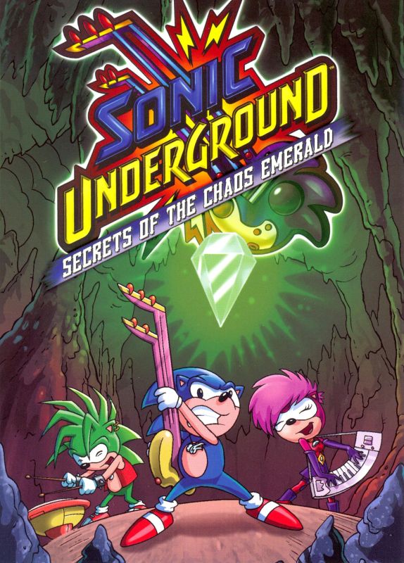 Best Buy Sonic Underground Secrets Of The Chaos Emerald Dvd