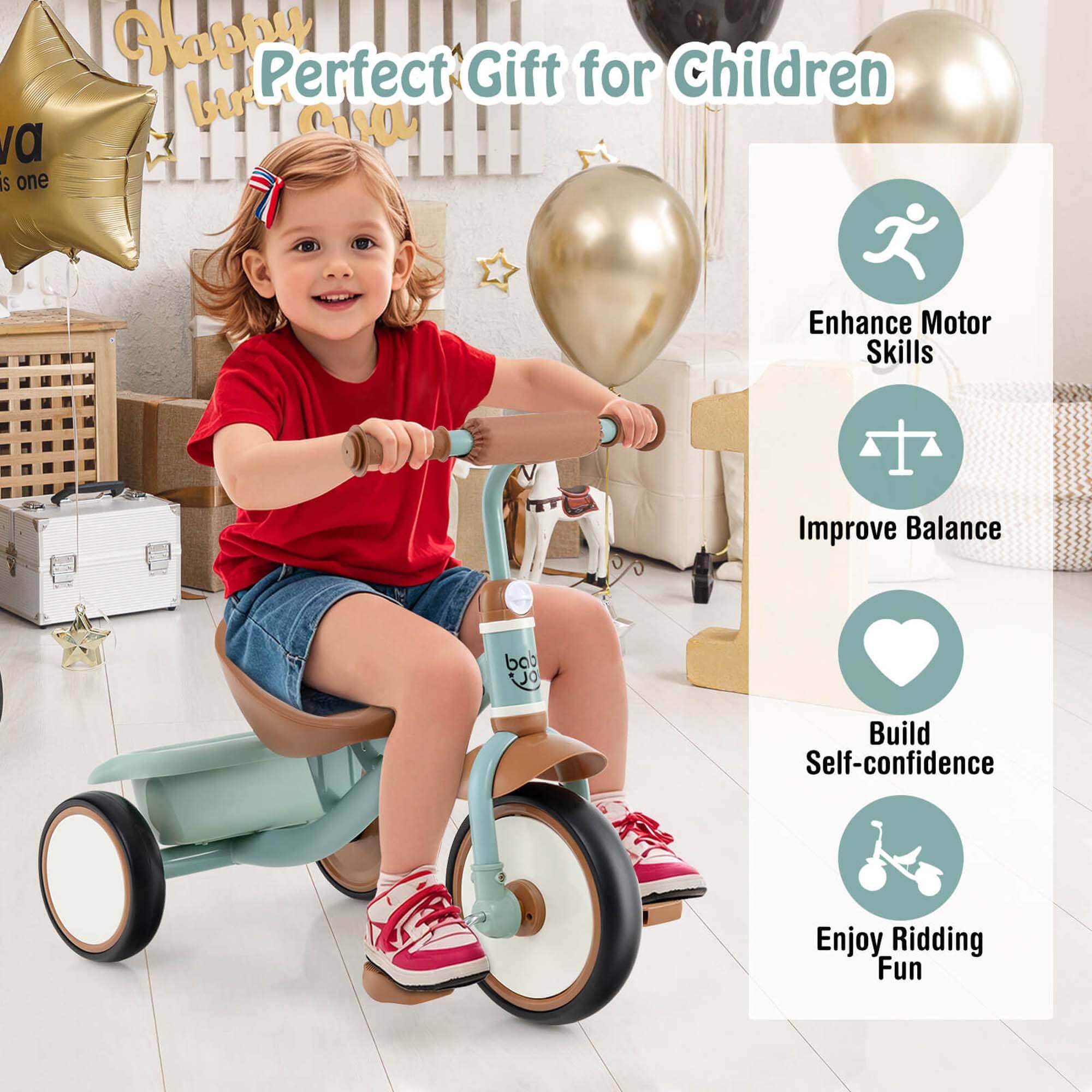Happy Birthday  
Perfect Gift for Children

- Enhance Motor Skills
- Improve Balance
- Build Self-confidence
- Enjoy Riding Fun