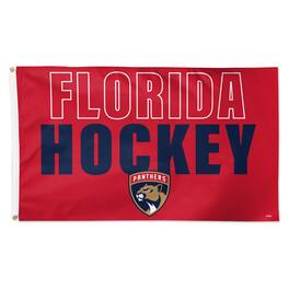 WinCraft - Florida Panthers 3' x 5' Single-Sided Team Location Deluxe Flag - Multicolor