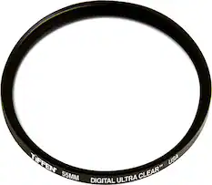Angle. Tiffen - 55mm Digital Ultraclear Lens Filter - Clear.