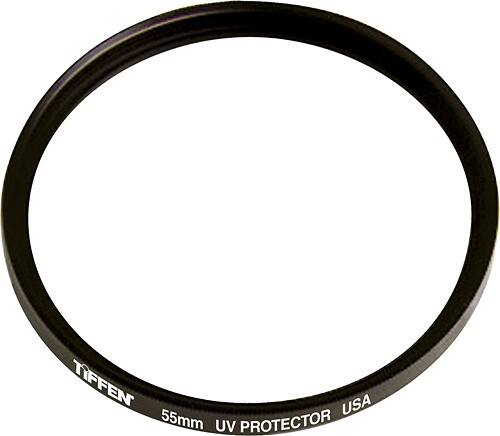 Front Standard. Tiffen - 55mm UV Protector Lens Filter.