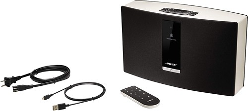 Bonus Inhalere glæde Best Buy: Bose® SoundTouch™ 20 Wi-Fi Music System White SOUNDTOUCH 20 WHT