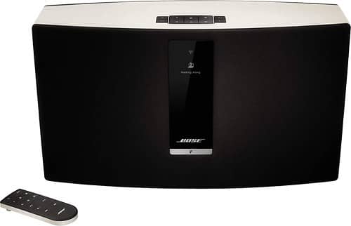 Alt View Standard 5. Bose® - SoundTouch™ 30 Wi-Fi Music System - White.