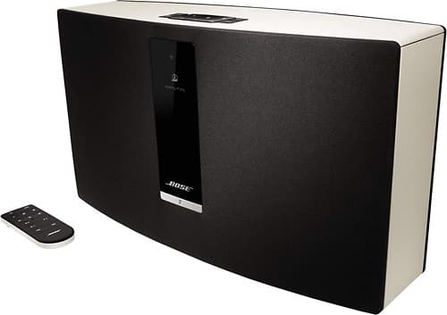 Alt View Standard 6. Bose® - SoundTouch™ 30 Wi-Fi Music System - White.