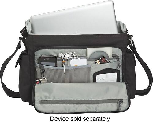 Alt View 3. Lowepro - Urban Reporter 250 Camera Bag - Black.