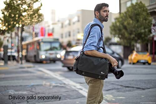 Alt View 4. Lowepro - Urban Reporter 250 Camera Bag - Black.