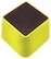 Front. VIBE - Rhombo Bluetooth Speaker for Apple® iPhone® 4 and 5 - Green.