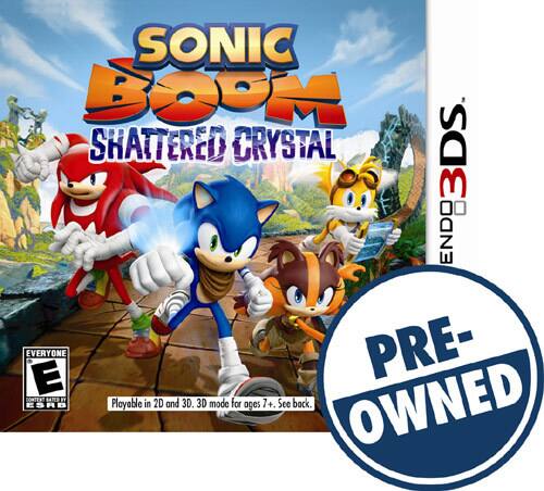 Front. SEGA - Sonic Boom: Shattered Crystal - PRE-OWNED.