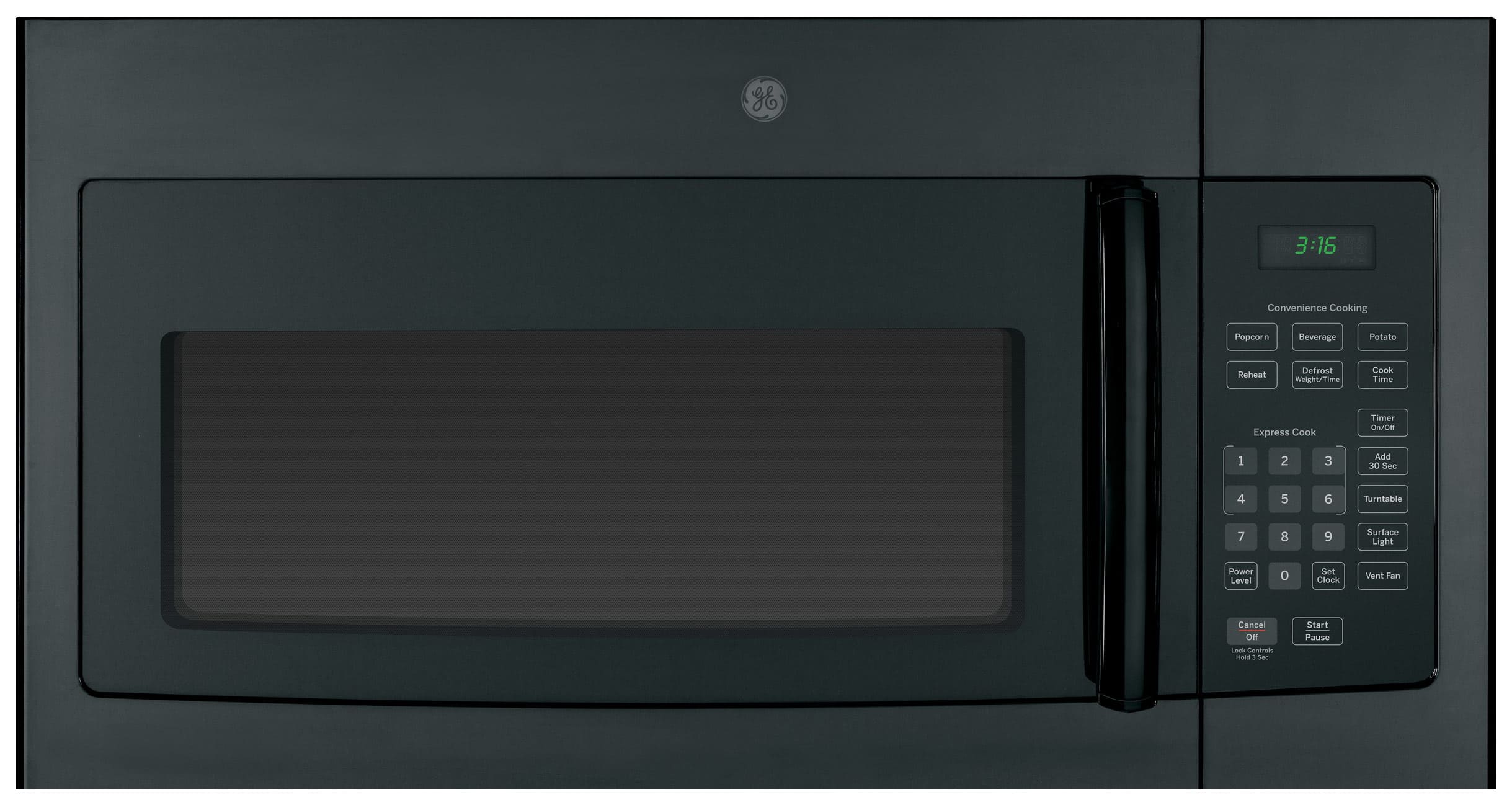 Range Black Microwave 120