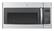 Front. GE - Profile 1.9 Cu. Ft. Over-the-Range Microwave - Stainless steel.