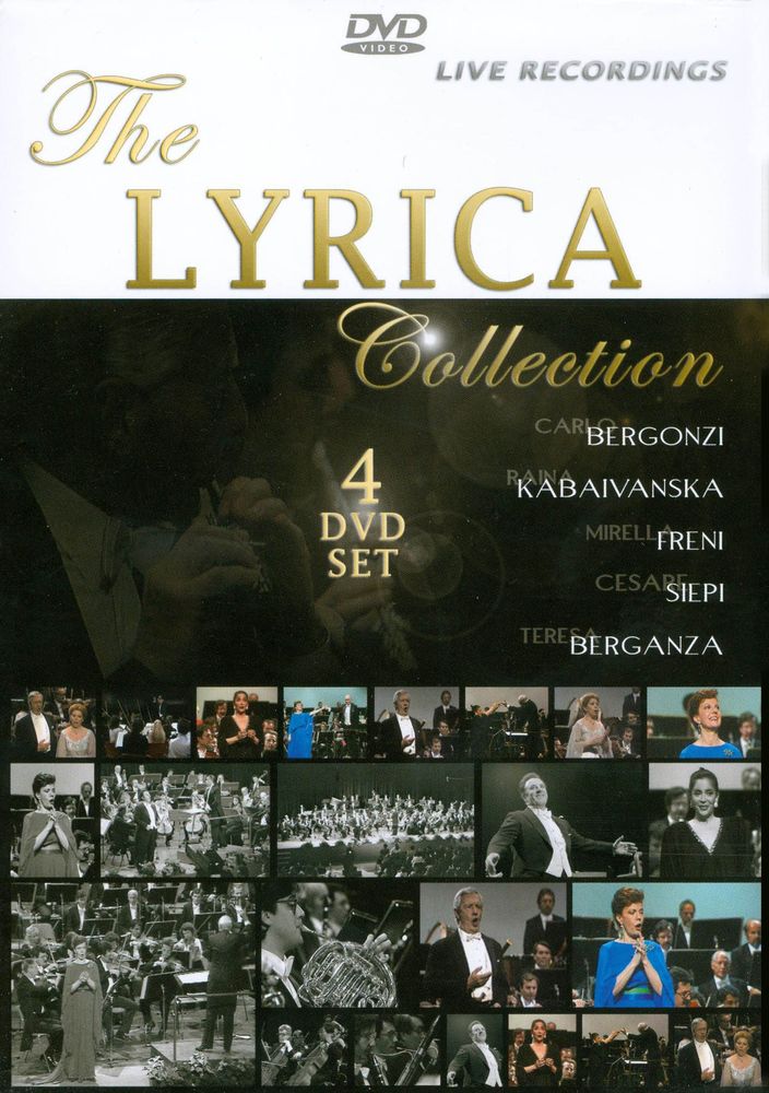Best Buy: Carlo Bergonzi: Live In Concert The Lyrica Collection [4
