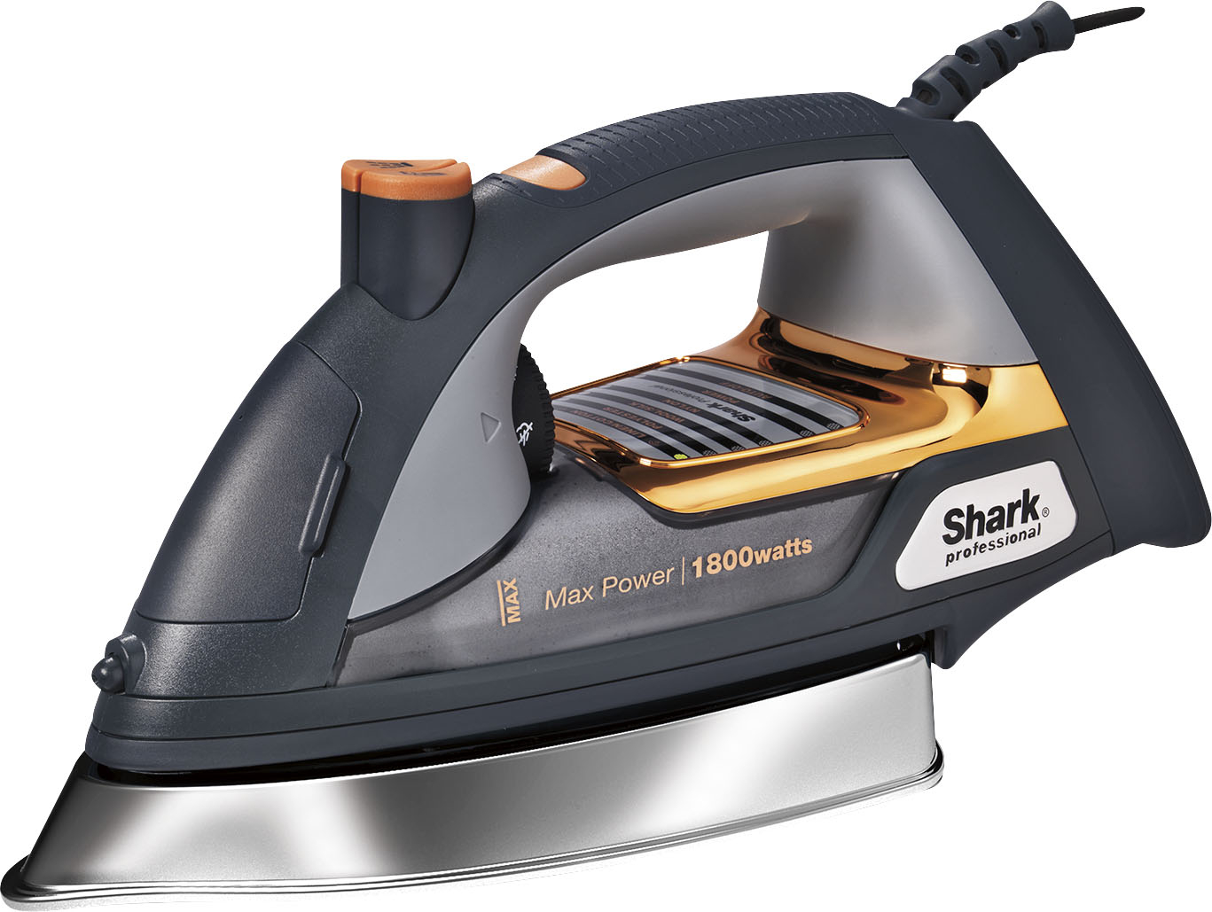 Angle View: Shark - Ultimate Professional Iron - Copper/Gray