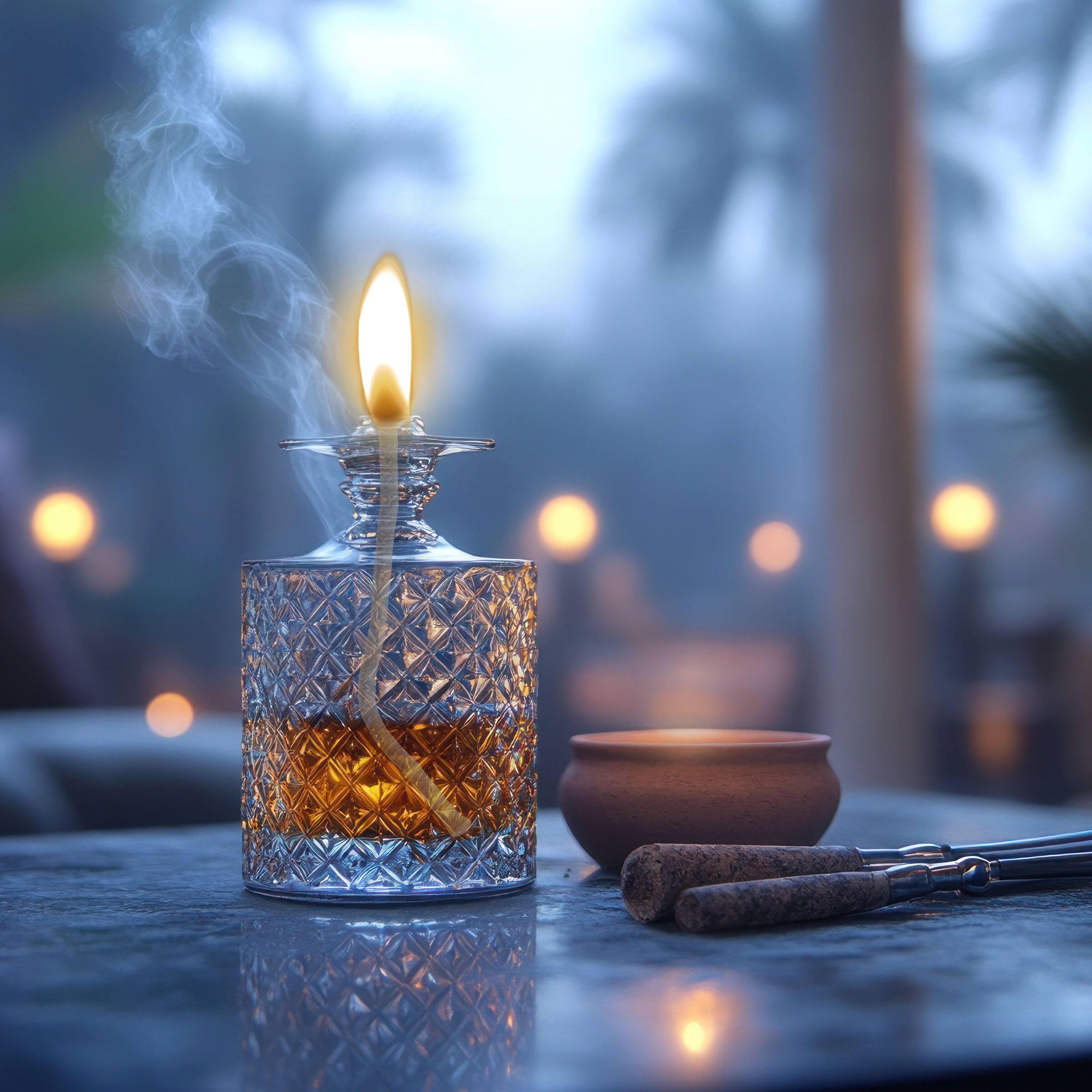 Alt View 1. Kings County Tools - 4.3in Round Oil Lamp Wicks 5-PK.