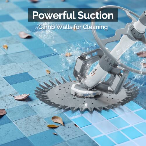 Powerful Suction  
Climb Walls for Cleaning