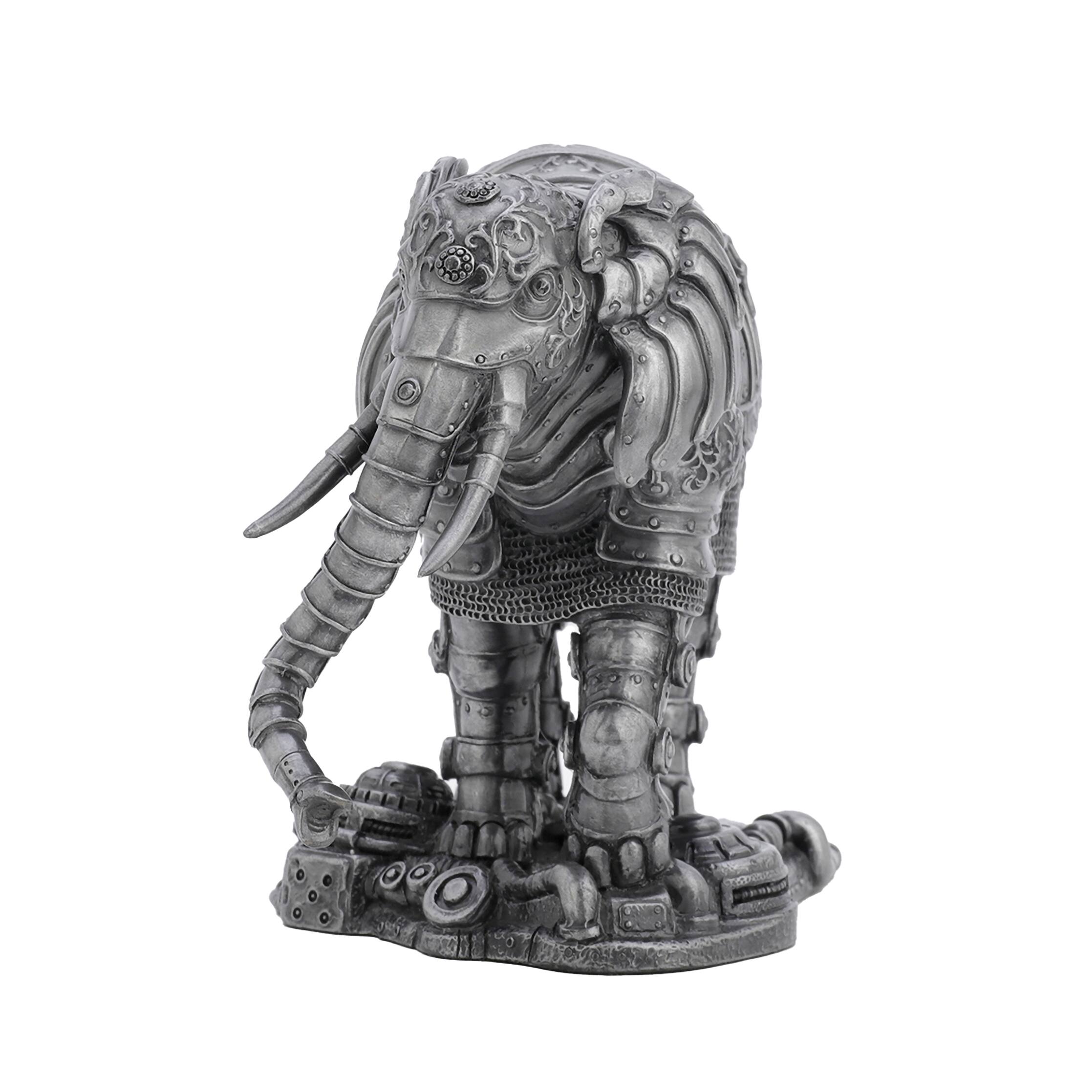 Alt View 7. Veronese Design - Veronese Design Steampunk Mechanical Elephant Cold Cast Pewter Effect Resin Statue - Bronze.