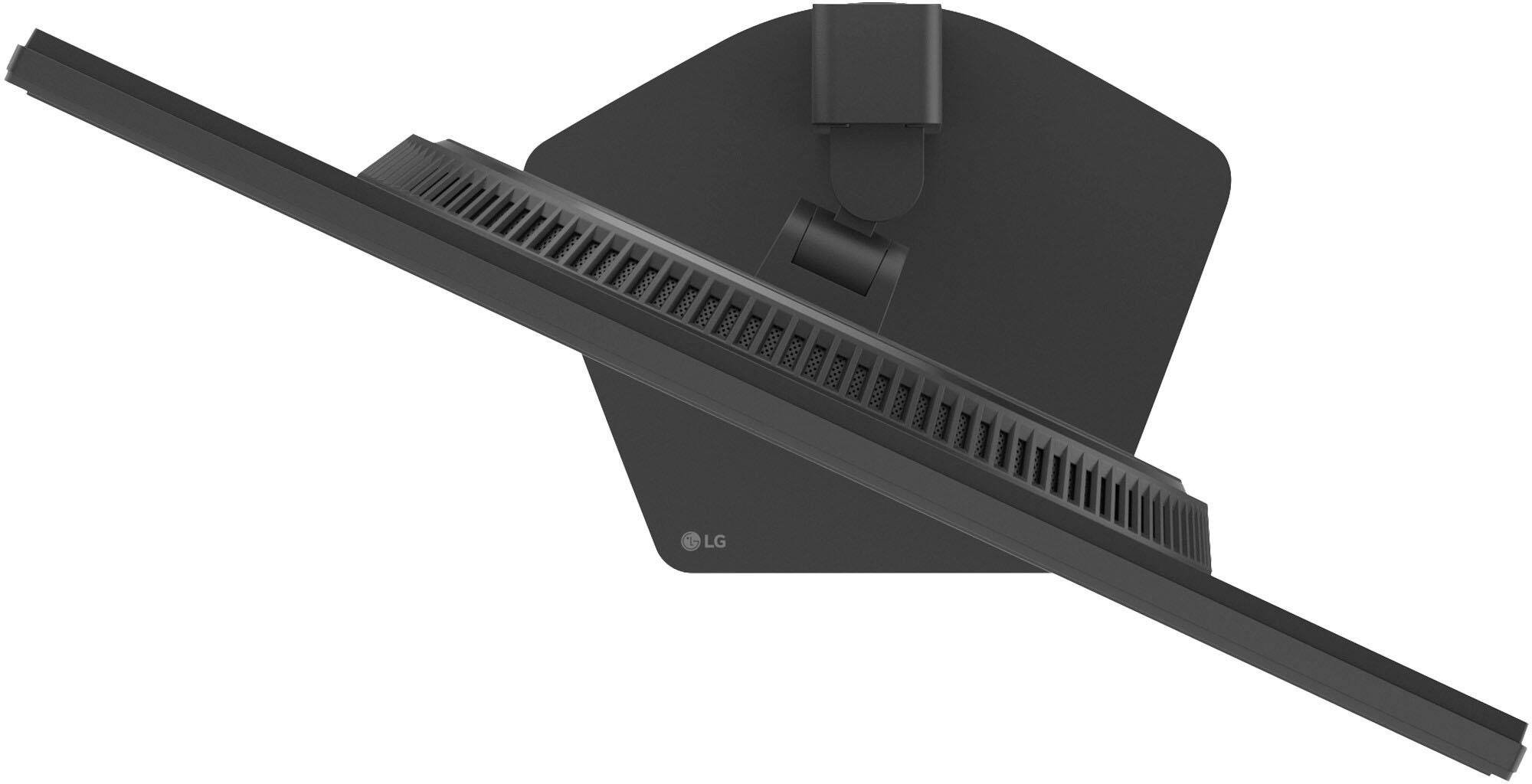 Alt View 5. LG - UltraGear 27" IPS 240Hz, 1ms, G-SYNC Compatible, FreeSync Premium Gaming Monitor with HDR10 (HDMI, DisplayPort) - Black.