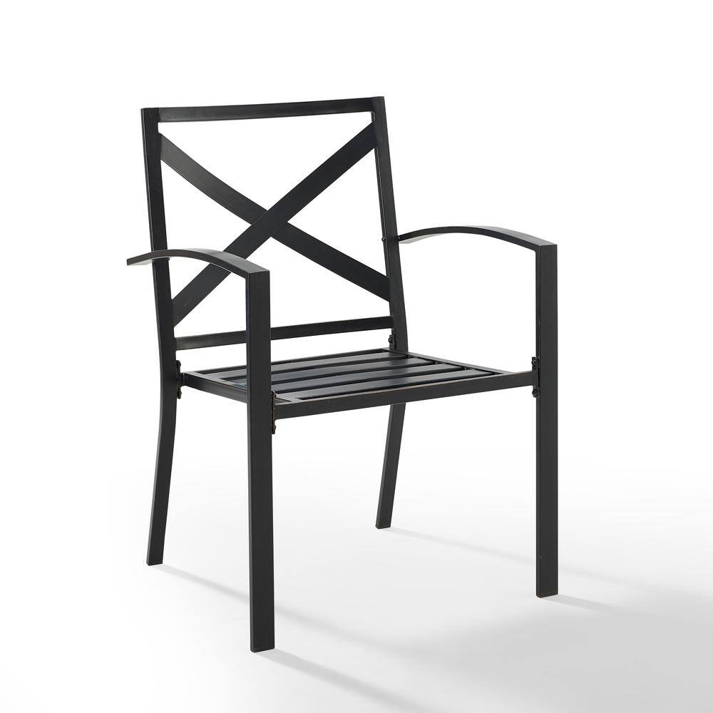 Left. Crosley Furniture - Kaplan 2Pc Outdoor Dining Chair Set - 2 Chairs - Mist.