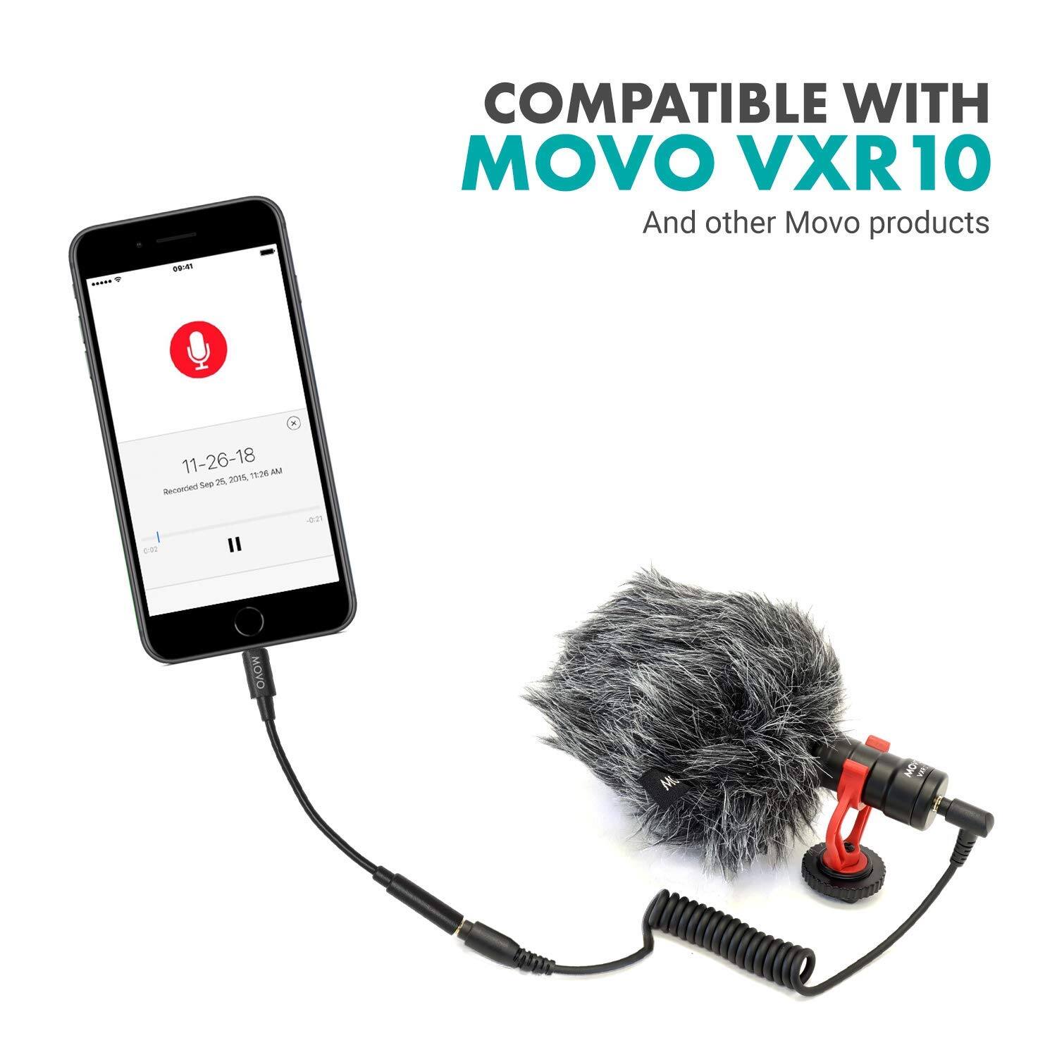 COMPATIBLE WITH MOVO VXR10  
And other Movo products  

11-26-18  
Recorded Sep 26, 2018, 11:26 AM