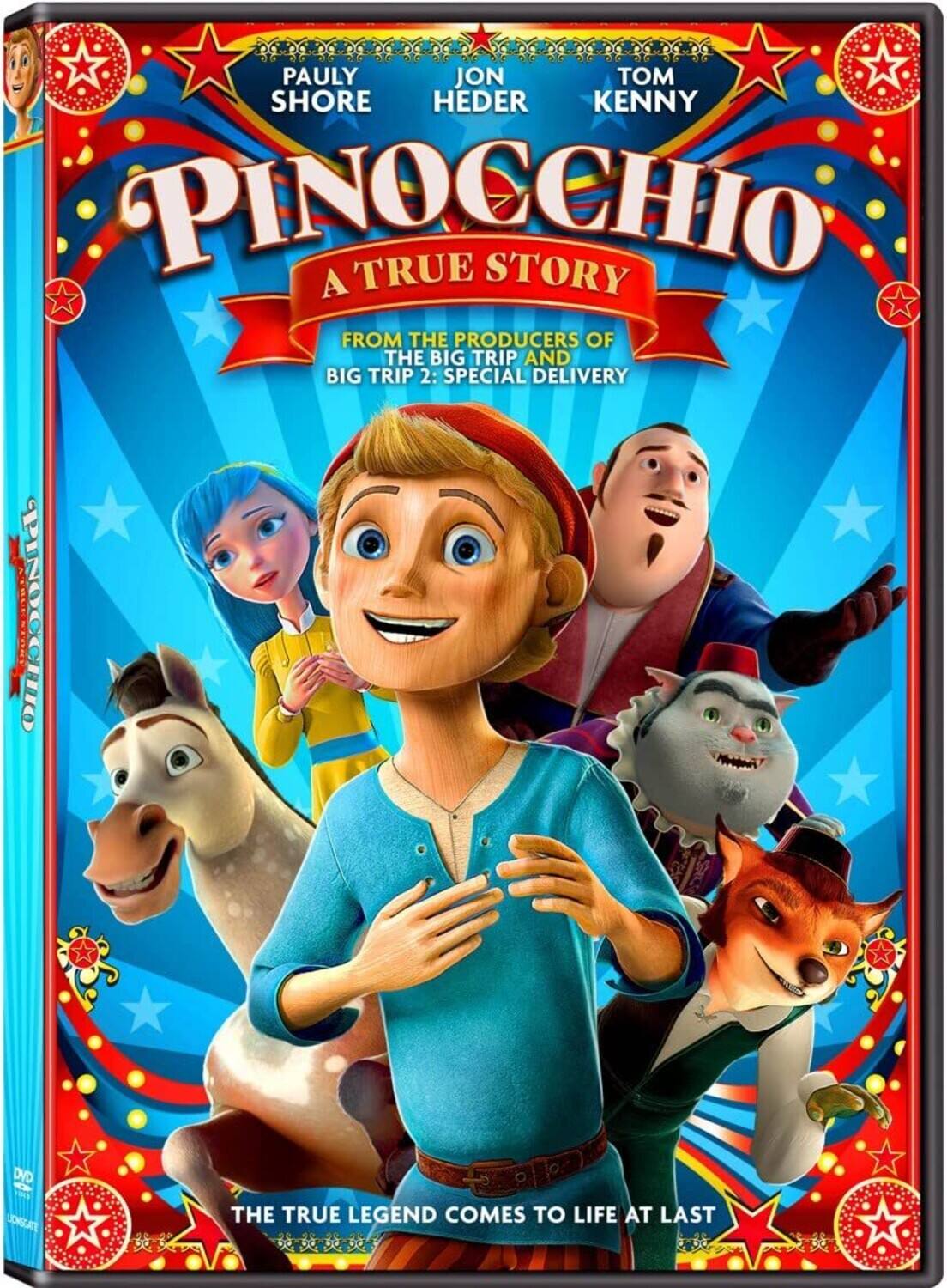 Front. Pinocchio: A True Story   - DVD.