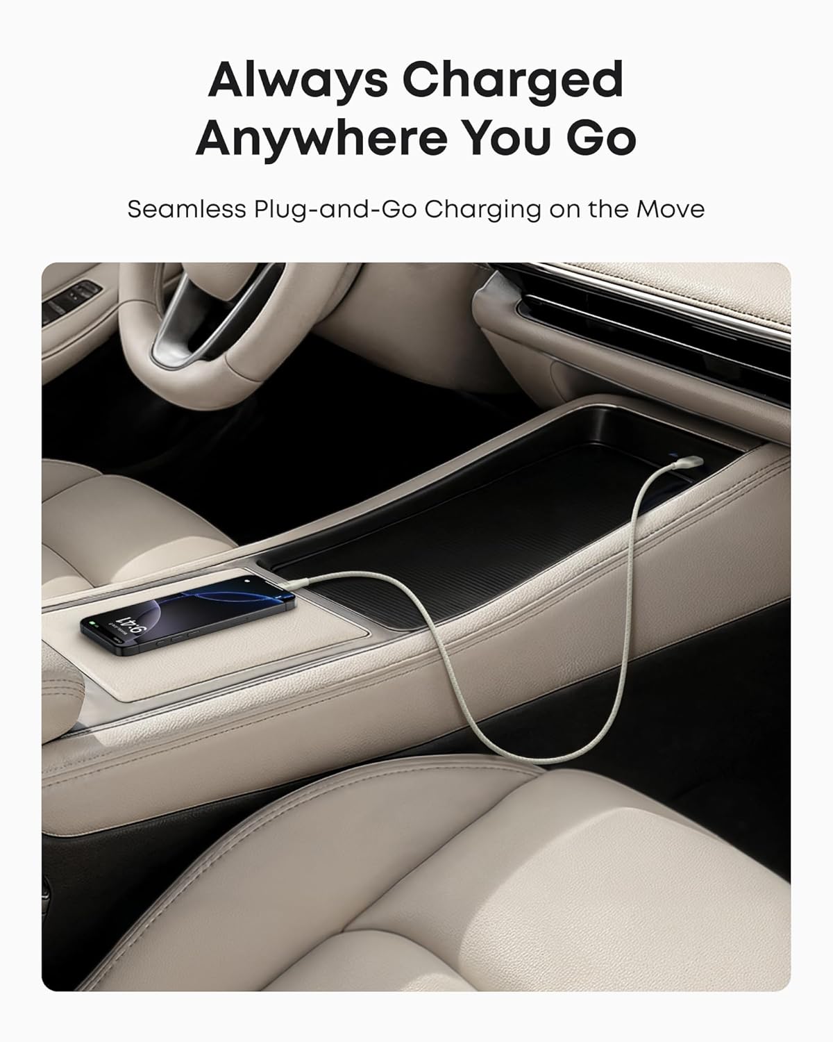 Always Charged Anywhere You Go  
Seamless Plug-and-Go Charging on the Move