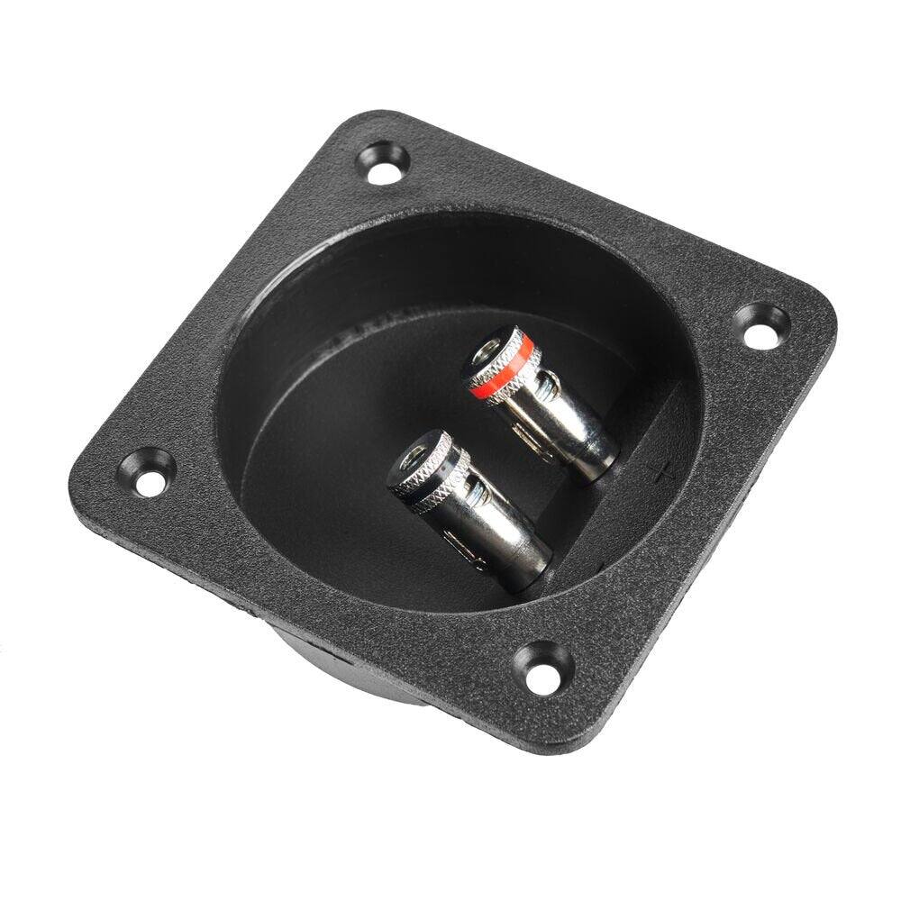 Angle. NVX - NBTERM2 Square Push Style Outer Design Terminal Cups with Chrome-Plated Contacts.
