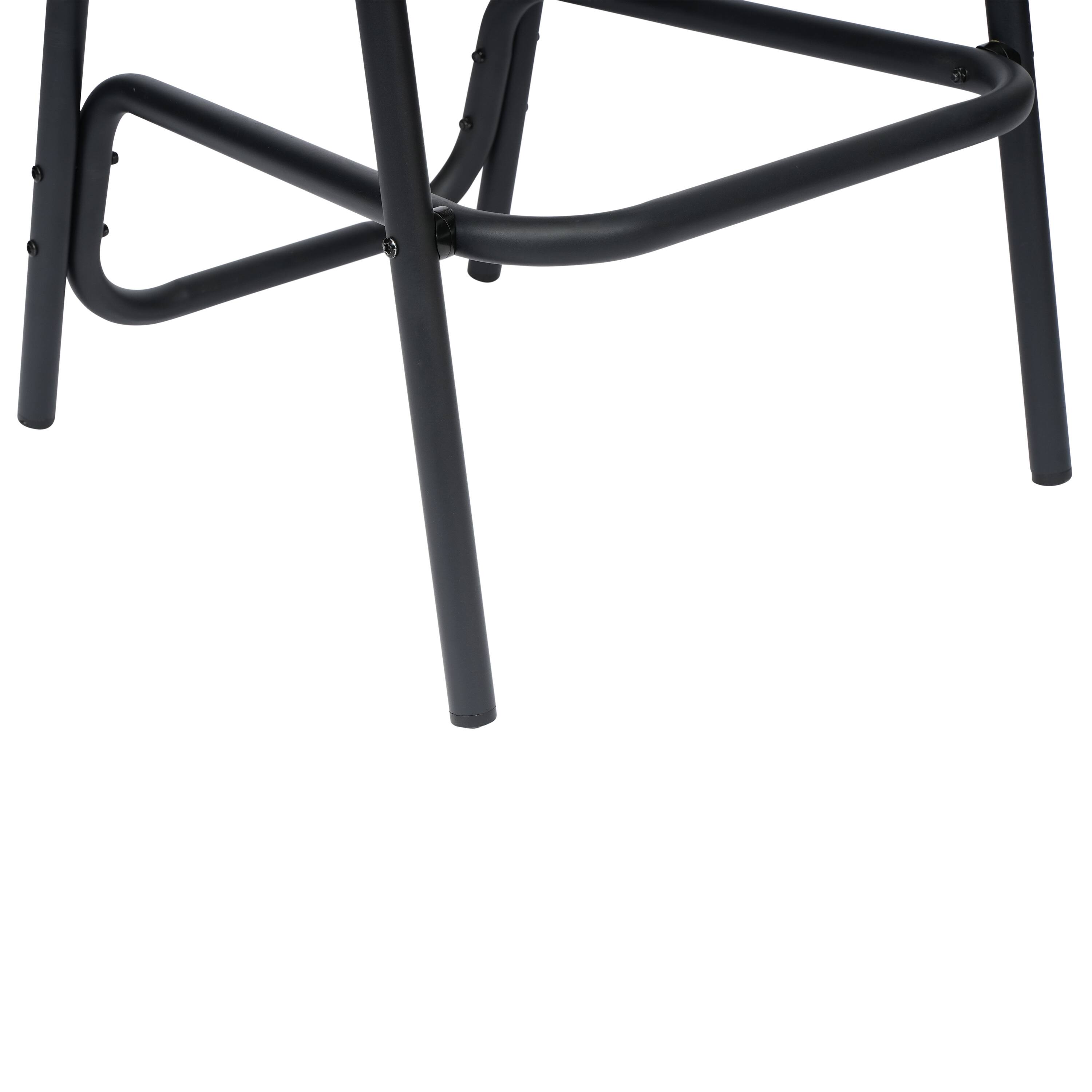 Alt View 10. Emma + Oliver - Rhea Indoor/Outdoor Restaurant Style Rattan Barstool - Medium Brown.